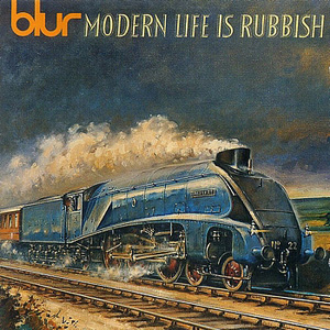 Cover artwork for Blur's album, "Modern Life is Rubbish"
