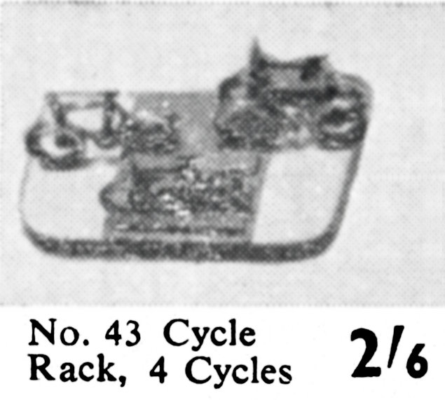 File:Cycles and Cycle Rack, Wardie Master Models 43 (Gamages 1959).jpg