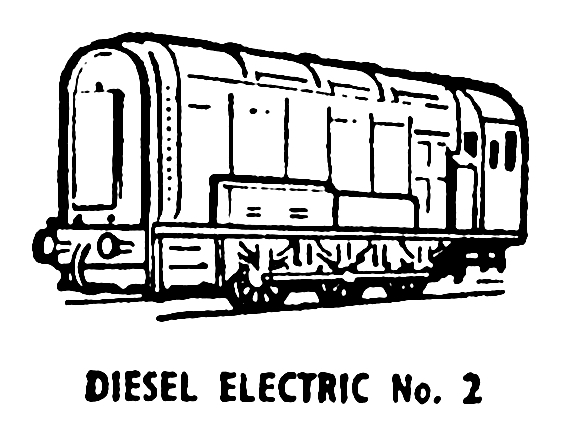 File:Diesel Electric locomotive, lineart (Kitmaster No2).jpg
