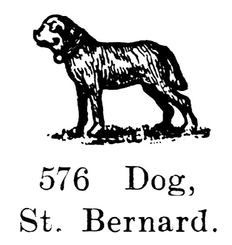 File:Dog, St Bernard, Britains Farm 576 (BritCat 1940).jpg