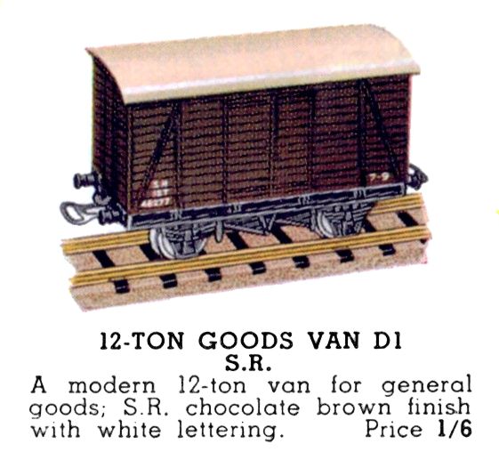 File:Goods Van 12-Ton SR, Hornby Dublo D1 (HBoT 1939).jpg