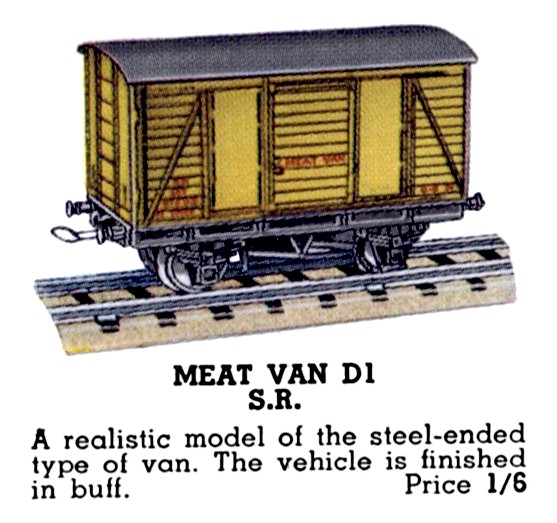 File:Meat Van SR, Hornby Dublo D1 (HBoT 1939).jpg