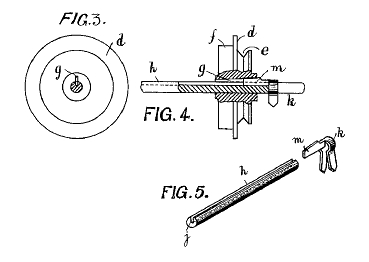 Part of Frank Hornby's 1901 patent application