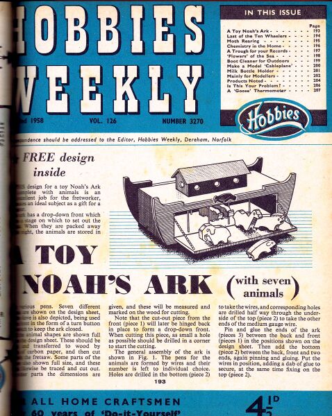 File:A Toy Noahs Ark, Hobbies Weekly 3270 (HW 1958-07-02).jpg