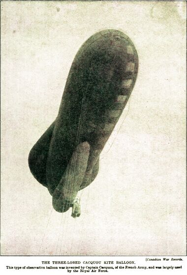 1920: Three-Lobed Kite Balloon