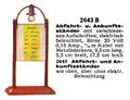 Abfahrt- u Ankunft-ständer - Departures and Arrivals Board, Märklin 2643 (MarklinCat 1931).jpg