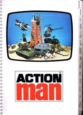 1982: Title page from the Action Man section of the Palitoy trade catalogue