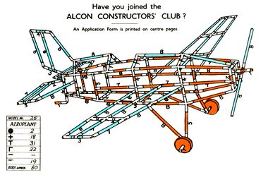Aeroplane, Alcon Model No.25