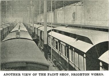 Another view fo the Paint Shop, Brighton Works