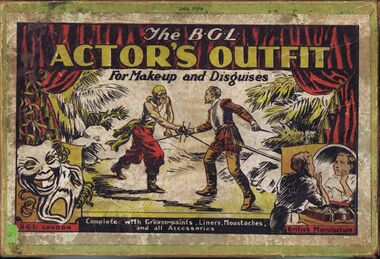 B.G.L. Actor's Outfit, box lid