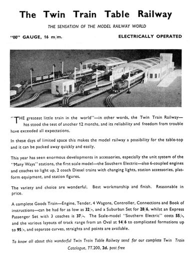 1937: update advert, mentioning the "Many-Ways" stations and the green "Southern Electric" train sets