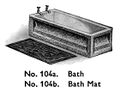 Bath and Bath Mat, Dinky Toys 104a 104b (MM 1936-07).jpg