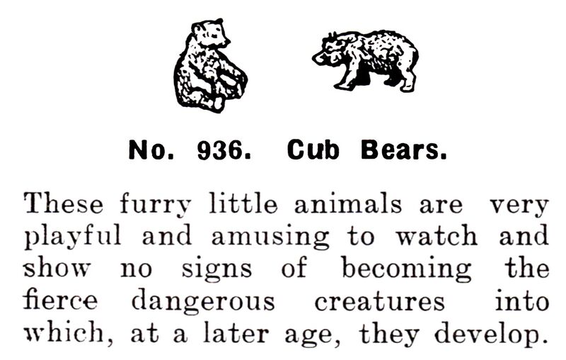 File:Bear Cubs, Britains Zoo No936 (BritCat 1940).jpg