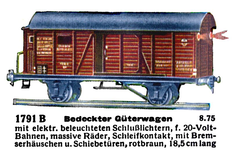 File:Bedeckter Güterwagen - Closed Goods Van with Lights, Märklin 1791-B (MarklinCat 1939).jpg