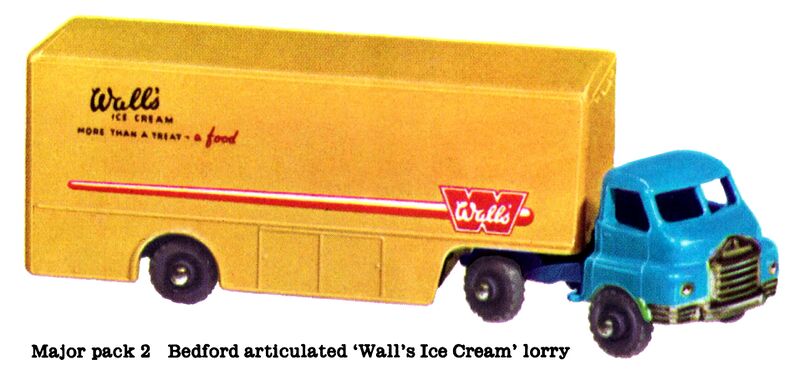 File:Bedford Articulated Walls Lorry, Matchbox Major Pack 2 (MBCat 1959).jpg