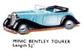Bentley Tourer, Triang Minic (MinicCat 1950).jpg