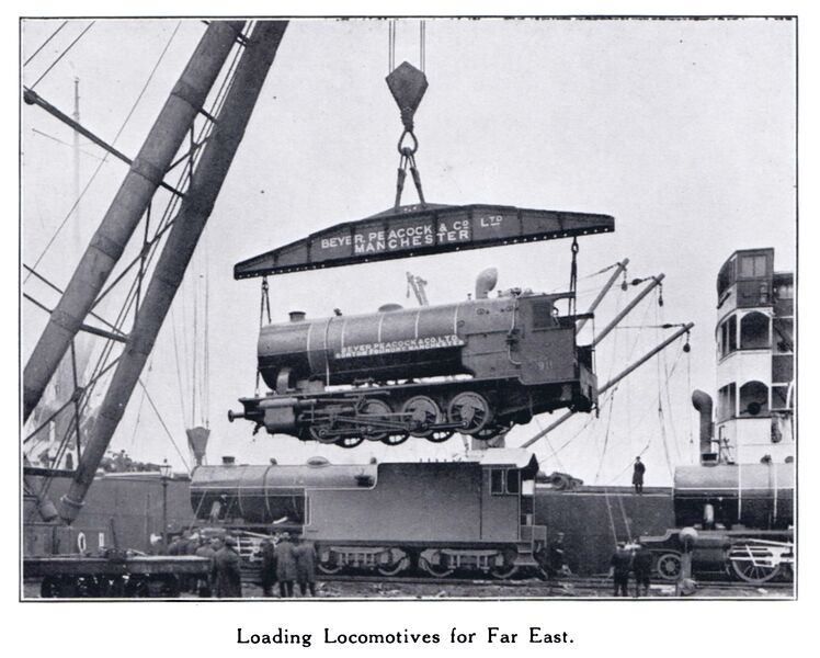 File:Beyer Peacock loco being loaded at Liverpool Docks (BPQR 1931-01).jpg