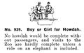 Boy or Girl for Howdah, Britains Zoo No939 (BritCat 1940).jpg