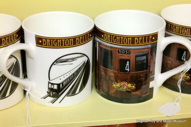 Brighton Belle ceramic drinking mugs