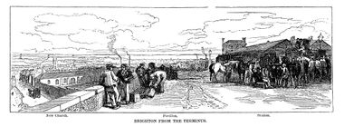 ~1846: "Brighton from the Terminus", "Railway Chronicle Travelling Chart or Iron Road Book", "London-Brighton", James Holmes