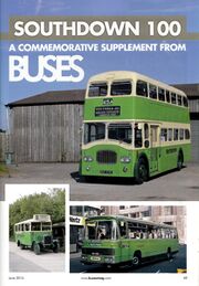 Southdown 100 anniversary supplement, Buses magazine (June 2015)