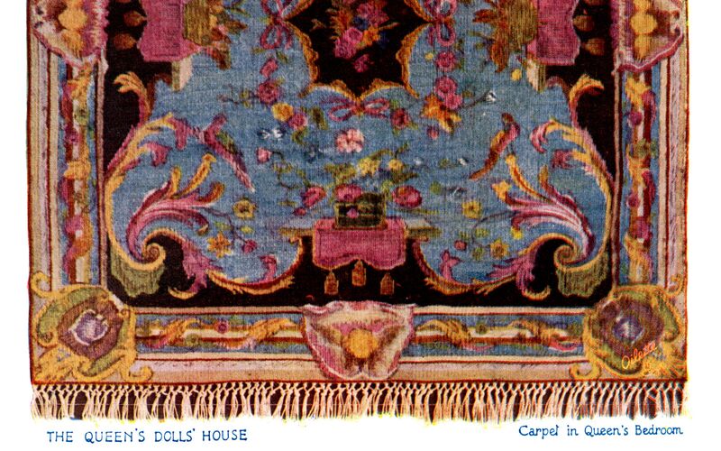File:Carpet in Queens Bedroom, The Queens Dolls House postcards (Raphael Tuck 4503-3).jpg