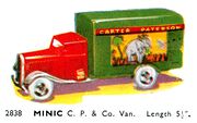 Carter Paterson and Co Van, Minic 2838 (TriangCat 1937).jpg