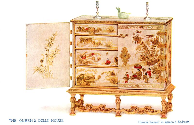 File:Chinese Cabinet in Queens Bedroom, The Queens Dolls House postcards (Raphael Tuck 4503-4).jpg