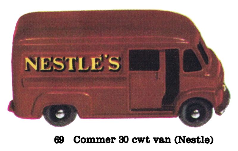 File:Commer 30 cwt Van, Matchbox No69 (MBCat 1959).jpg