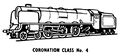 Coronation Class locomotive, lineart (Kitmaster No4).jpg