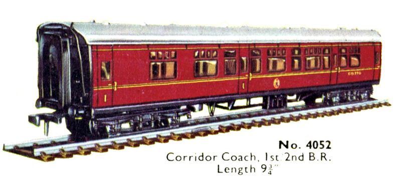 File:Corridor Coach 1st 2nd, BR, Hornby Dublo 4052 (DubloCat 1963).jpg