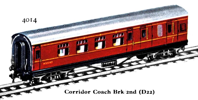 File:Corridor Coach Brake-2nd D22, Hornby Dublo 4014 (HDBoT 1959).jpg