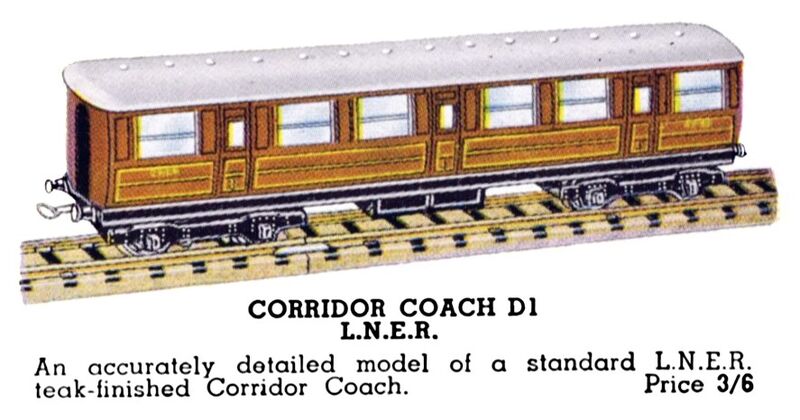 File:Corridor Coach LNER, Hornby Dublo D1 (HBoT 1939).jpg