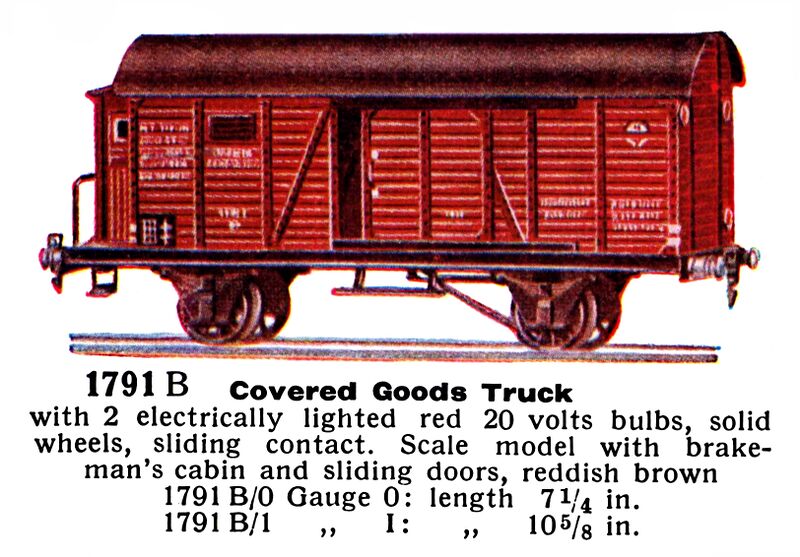 File:Covered Goods Truck with lights, Märklin 1791-B (MarklinCat 1936).jpg