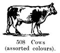 Cows (assorted colours), Britains Farm 508 (BritCat 1940).jpg