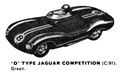 D Type Jaguar, Competition, Scalextric Race-Tuned C-91 (Hobbies 1968).jpg