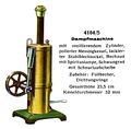 Dampfmaschine - Vertical Stationary Steam Engine, Märklin 4104 (MarklinCat 1931).jpg