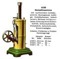 Dampfmaschine - Vertical Stationary Steam Engine, Märklin 4109 (MarklinCat 1931).jpg