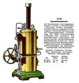 Dampfmaschine - Vertical Stationary Steam Engine, Märklin 4118 (MarklinCat 1931).jpg