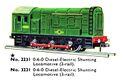 Diesel-Electric 0-6-0 Shunting Locomotive, Hornby-Dublo 2231 3231 (DubloCat 1963).jpg