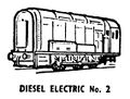 Diesel Electric locomotive, lineart (Kitmaster No2).jpg