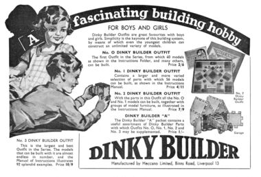 1938: Dinky Builder, Meccano Magazine