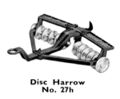 Disc Harrow, Dinky Toys 27h (MM 1951-05).jpg