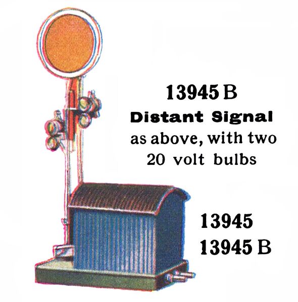 File:Distant Signal, remote controlled, Märklin 13945 (MarklinCat 1936).jpg