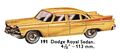 Dodge Royal Sedan, Dinky Toys 191 (DinkyCat 1963).jpg