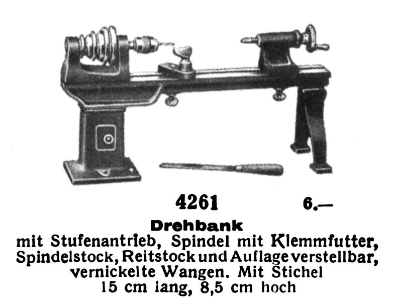 File:Drehbank - Lathe, Märklin 4261 (MarklinCat 1932).jpg