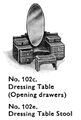 Dressing Table and Stool, Dinky Toys 102c 102e (MM 1936-07).jpg