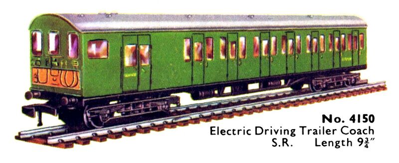 File:Electric Driving Trailer Coach S77511, SR, Hornby-Dublo 4150 (DubloCat 1963).jpg