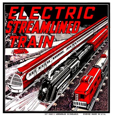 Marx Electric Streamlined Train
