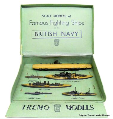 Tremo Models "Famous Fighting Ships of the British Navy", Set No.4